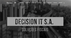Desktop Screenshot of decisionit.com.br